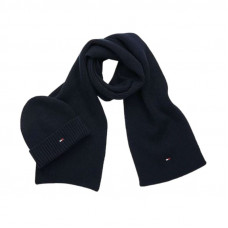 Tommy Hilfiger Jr hat + scarf AU0AU01651