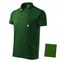 Malfini Cotton M MLI-21206 polo shirt bottle green