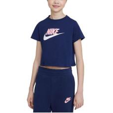 Nike Sportswear Big Kids' Cropped Jr DA6925 492 T-shirt