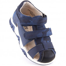 News Velcro sandals camo Jr 5909 navy blue