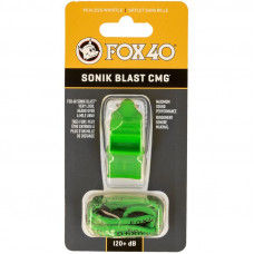 FOX Sonik Blast CMG whistle + green string