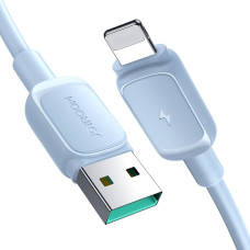 Joyroom Kabelis iPhone USB-A - Lightning 2.4A 1.2m zils