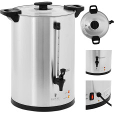 Royal Catering Kafijas un tējas automāts ar krānu 20 l 1650 W sudraba