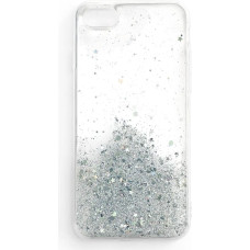 Wozinsky Spīdīgs korpusa vāciņš ar spīdumiem priekš Samsung Galaxy A42 5G Star Glitter caurspīdīgs