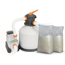 Bestway Smilšu sūknis 11355 l/h + smiltis 50kg 58486