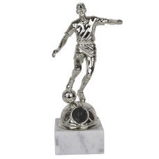Gtsport Futbola statuete RF11308 / 21 cm / sudrabs
