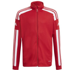 Adidas SQUADRA 21 treniņu jaka Junior GP6458 džemperis / sarkans / 128 cm