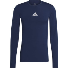 Adidas T-krekls TECHFIT LS TOP GU7338 / tumši zils / S