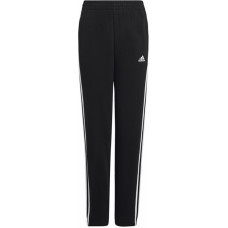 Adidas Bikses 3 Stripes FL Pant Jr HR6333 / melnas / 140 cm