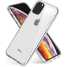 Fusion Ultra Back Case 2 mm Izturīgs Silikona Aizsargapvalks Priekš Apple iPhone 11 Pro Caurspīdīgs