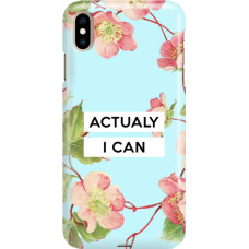 Fusion Actualy I Can Back Case Silikona Aizsargapvalks Priekš  Apple iPhone 11 Pro Gaiši Zils