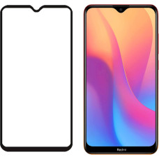 Fusion Full Glue 5D Tempered Glass Aizsargstikls Pilnam Ekrānam Xiaomi Redmi 9A | 9C Melns