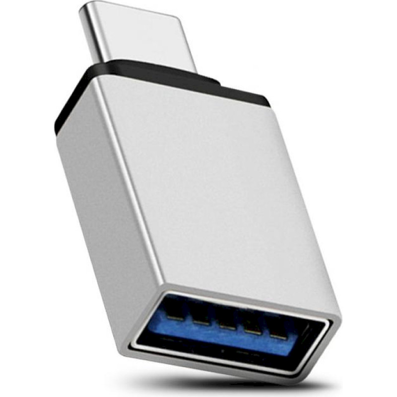 Fusion Universāls OTG Adapteris Type-C uz USB 3.0 Pelēks