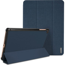Dux Ducis domo grāmatveida maks planšetdatoram Samsung T870 | T875 | X700 Galaxy Tab S7 | S8 zils