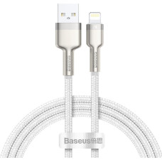 USB cable for Lightning Baseus Cafule, 2.4A, 2m (white)