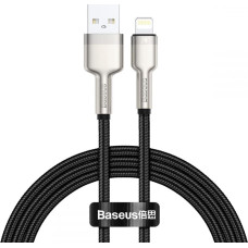 USB cable for Lightning Baseus Cafule, 2.4A, 2m (black)