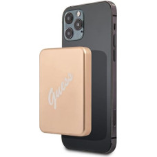 Guess Powerbank Inductive 5W GUPBMSVSLG 3000mAh zelta | zelta MagSafe