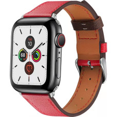 Fusion ādas siksniņa Apple Watch  42 | 44mm sarkana