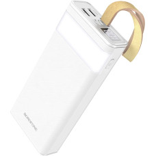 Borofone BJ18 COOLMY power banka 20000 mAh | 2 x USB balta