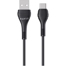 HAVIT cable  CB6161 USB - USB-C  1,0m  black