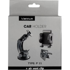 Holder car VENNUS - P 11 - REGULAR |air vent and windshield mount|