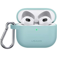 USAMS Etui ochronne do AirPods 3 silicon zielony|green BH741AP04 (US-BH741)