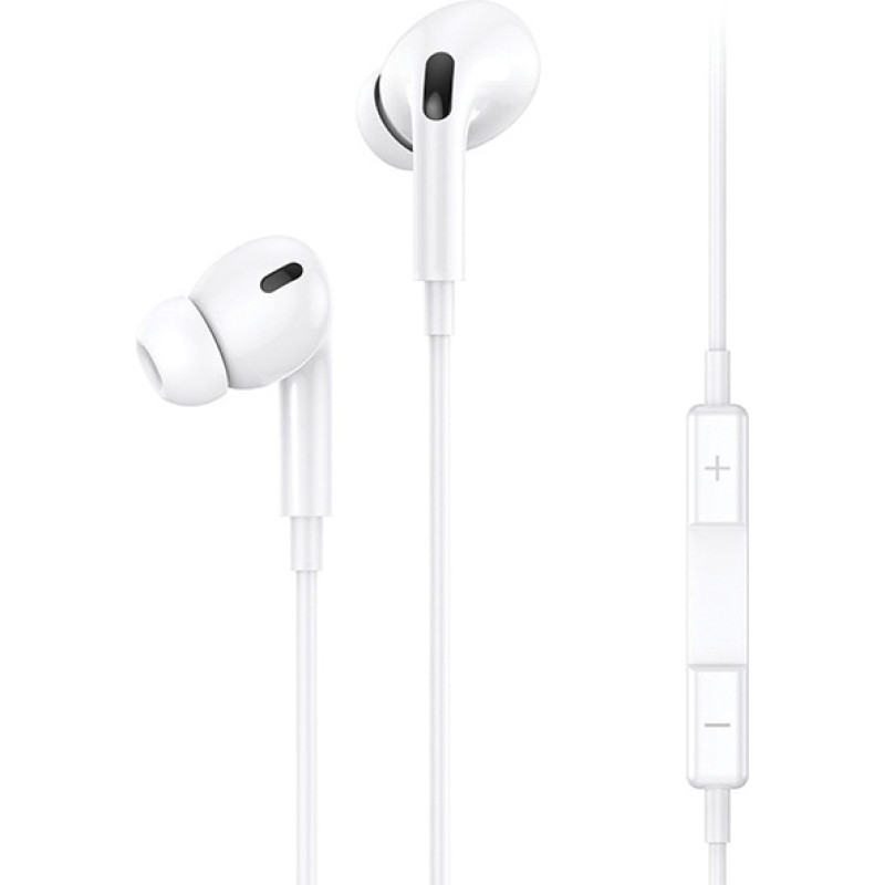 USAMS Słuchawki stereo EP-41 3,5 mm biały|white SJ451HS01