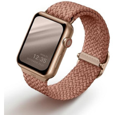 UNIQ pasek Aspen Apple Watch 44|42|45|49 mm Series 4|5|6|7|8|SE|SE2|Ultra Braided różowy|grapefruit pink