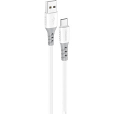 Foneng X66 USB to USB-C cable, 20W, 3A, 1m (white)