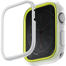 UNIQ etui Moduo Apple Watch Series  4|5|6|7|8|SE|SE2 40|41mm limonka-biały|lime-white