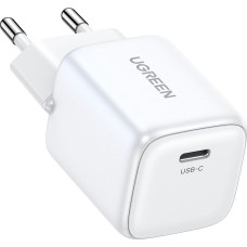 GaN 20W USB-C charger Ugreen Nexode mini CD318 - white