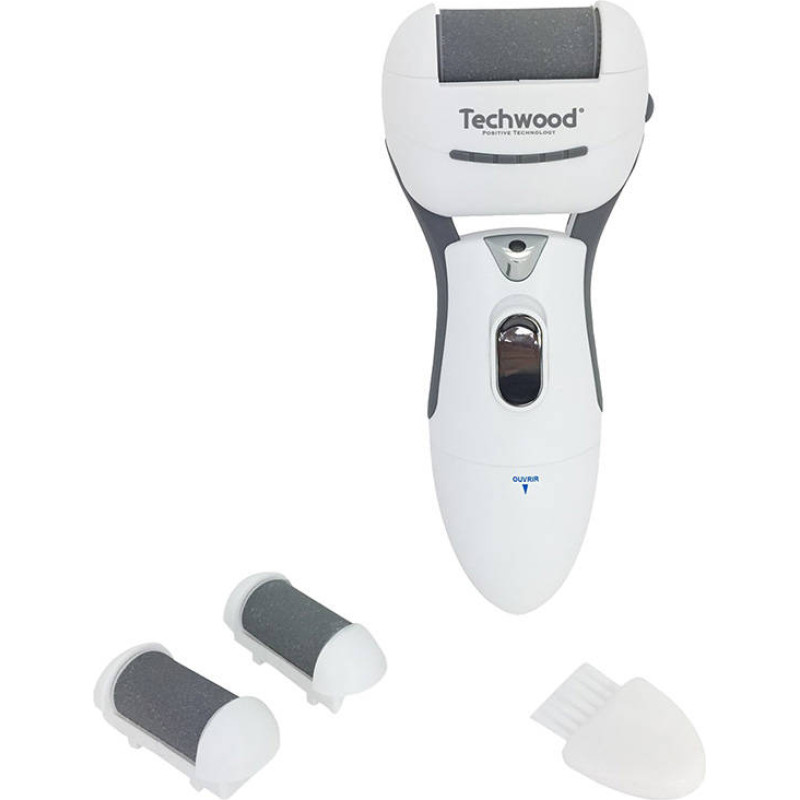 Techwood electric foot file TRE-107  (white and gray)