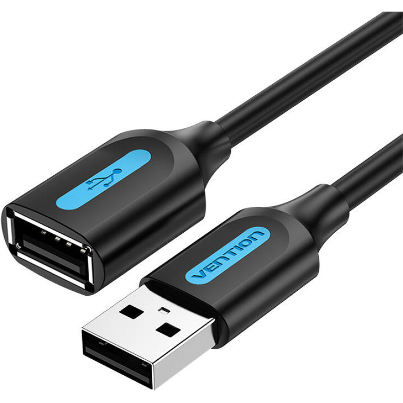 Vention USB 2.0 male to female extension cable Vention CBIBG 1.5m Black PVC