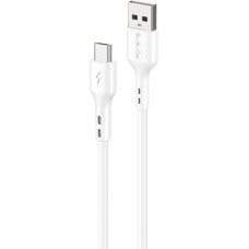 Foneng X36 USB to Micro USB Cable, 3A, 1m (White)