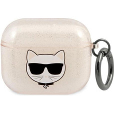 Karl Lagerfeld KLA3UCHGD AirPods 3 cover zÅoty|gold Glitter Choupette