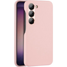Dux Ducis Grit case for Samsung Galaxy S23+ elegant case made of artificial leather pink