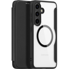 Dux Ducis Skin X Pro case for Samsung S24+ with magnetic ring and flap - black