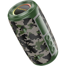 Borofone Portable Bluetooth Speaker BR38 Free-flowing green camouflage