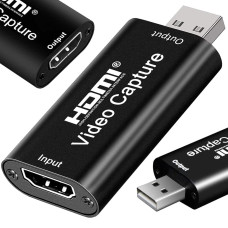 Fusion video signāla pārveidotājs HDMI uz USB melns