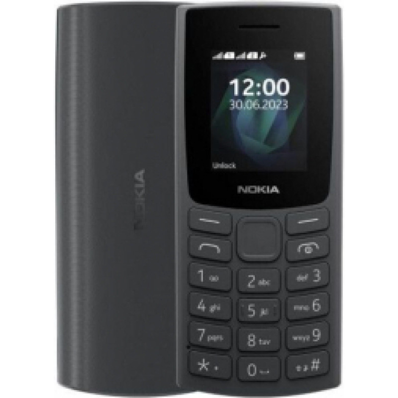 Mobilais telefons Nokia 105 2023 Charcoal