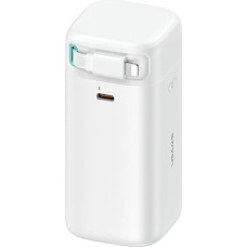 USAMS Powerbank ze zwijanym kablem Lightning 18000 mAh PD45W Fast Charge XMF Series biały|white 20KCD21702 (US-CD217)