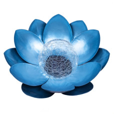 Forever Light SUNARI Solar Lamp LED FLS-70 Lotus Flower Blue 3000K 600mAh Ni-MH Forever Light