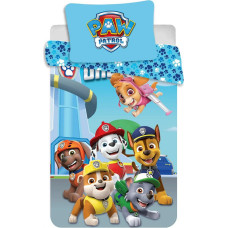 Kokvilnas gultasveļa 100x135 Paw Patrol 7520 team Paw blue