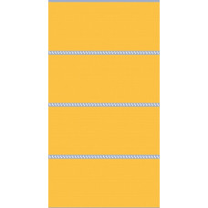 Pludmales dvielis 90x170 Goldsumm dzelteni zilas svītras ZJ-7788Z frotē audums 360g/m2