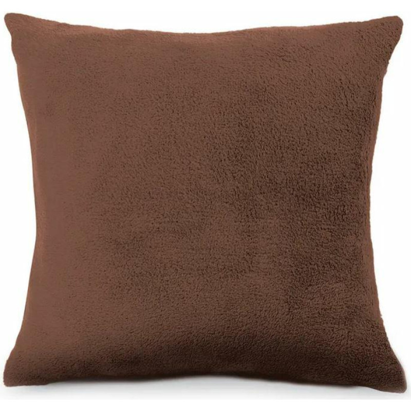 Dekoratīvā spilvendrāna 40x40 Cashmere touch 18 brūna mikrošķiedra