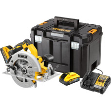 Dewalt-Maszyny Bezvadu bezsuku ripzāģis 184 mm, 18 V Li-Lon 2x5,0 Ah, POWERSTACK XR DEWALT [DCS570H2T-QW]