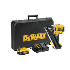 Dewalt-Maszyny bezvadu, divu ātrumu naglotājs, 18V Li-Ion 2x5.0Ah DeWalt [DCN695P2-QW]