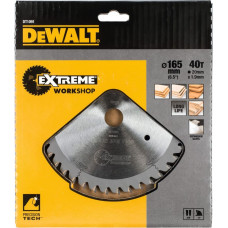 Dewalt-Akcesoria zāģa asmens EXTREME sērija 165x20x1,9 mm, 40 zobi, DeWalt [DT1091-QZ]