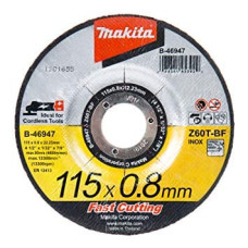 Makita-Akcesoria INOX metāla / nerūsējošā tērauda griešanas disks, 115/22.23/0.8mm, Makita [B-46947]