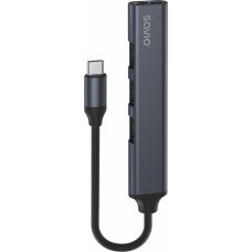 Savio Hub AK-70 USB-A - 3 × USB-A 2.0, 1 × USB-A 3.1 GEN 1, 4 in 1, 5 Gbps